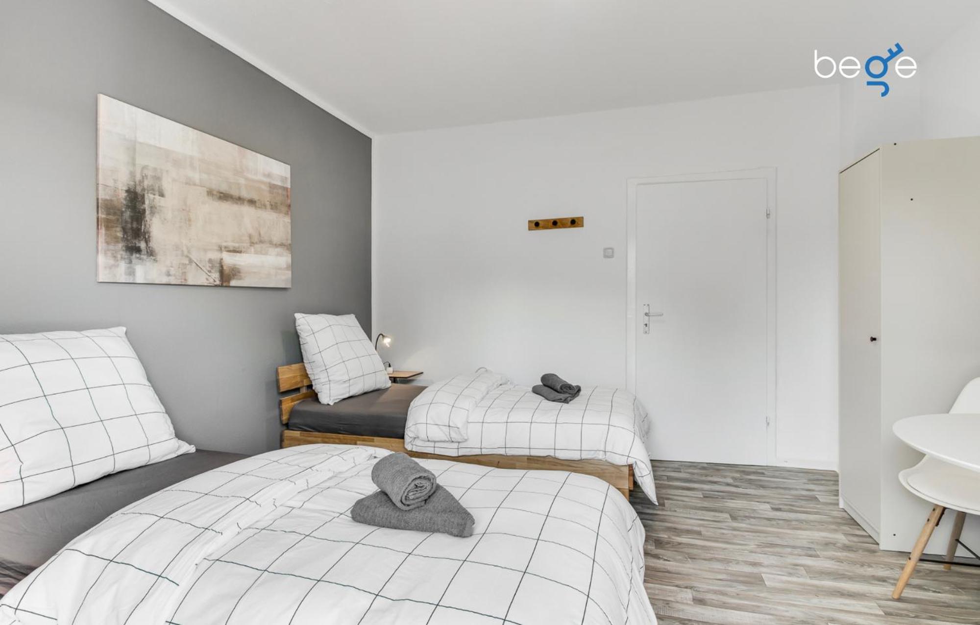 Bege Apartments: Stay & Work เกลเซนเคียร์เคน ภายนอก รูปภาพ