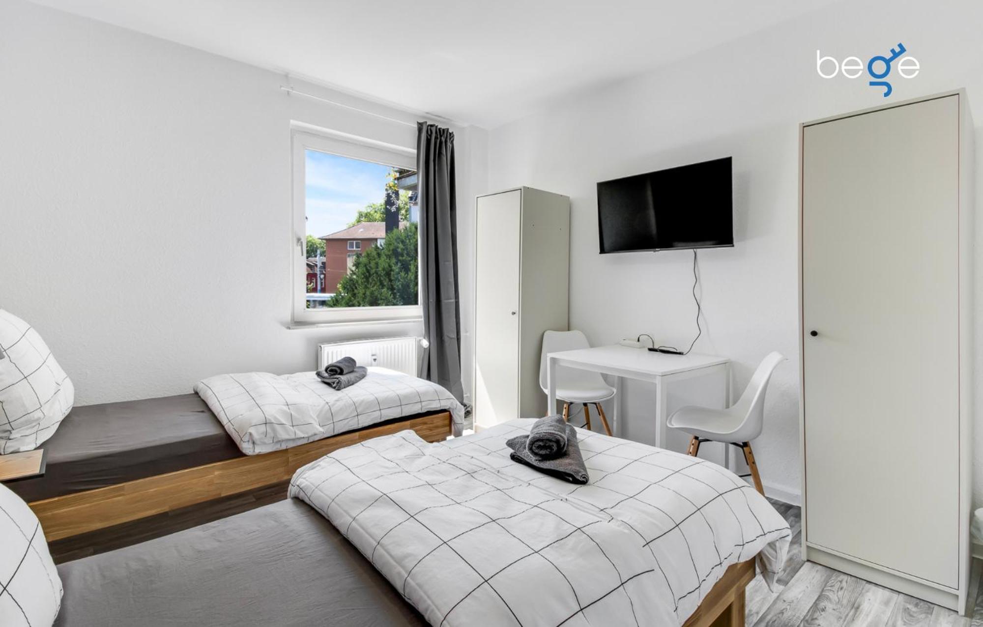 Bege Apartments: Stay & Work เกลเซนเคียร์เคน ภายนอก รูปภาพ